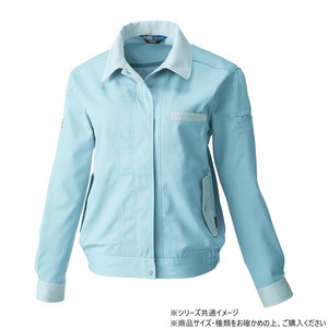 桑和 4224 レディース長袖ブルゾン Lサイズ パウダB(204)