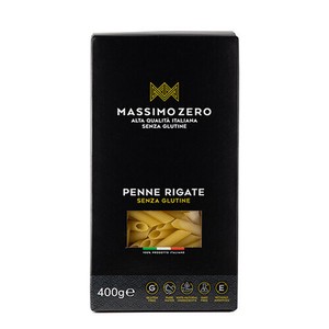 【グルテンフリー・パスタ】マッシモ・ゼロ　ペンネ 400g