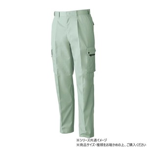 桑和 4448 ワンタックカーゴパンツ 95サイズ モスグリーン(107)