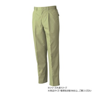 桑和 4449 ワンタックスラックス 79サイズ マスタード(92)
