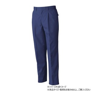 桑和 4449 ワンタックスラックス 82サイズ ネイビー(1)