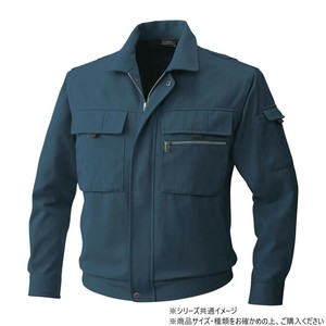 桑和 4881 長袖ブルゾン Mサイズ ナイトネイビー(55)