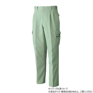 桑和 4888 ツータックカーゴパンツ 130サイズ モスグリーン(107)