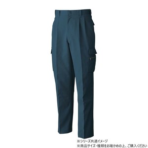 桑和 4888 ツータックカーゴパンツ 85サイズ ナイトネイビー(55)