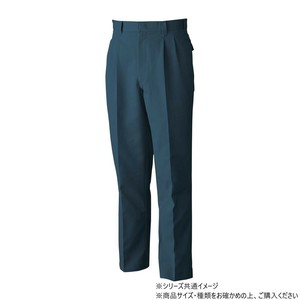 桑和 4889 ツータックスラックス 100サイズ ナイトネイビー(55)