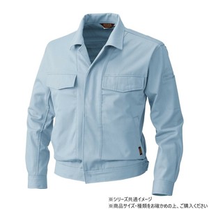 桑和 5332 長袖ブルゾン 4Lサイズ モスグリーン(107)
