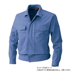 桑和 5332 長袖ブルゾン Mサイズ インディゴ(54)