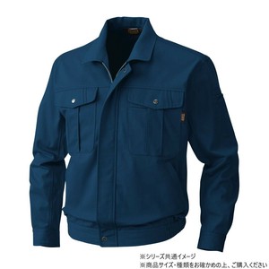 桑和 5333 長袖ブルゾン Sサイズ ネイビー(1)