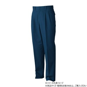 桑和 5339 ツータックスラックス 120サイズ ネイビー(1)