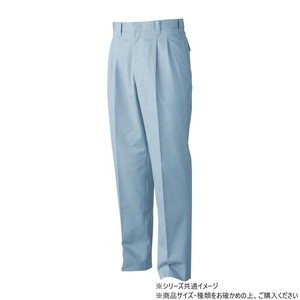 桑和 5339 ツータックスラックス 79サイズ モスグリーン(107)