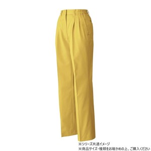 桑和 6110 レディースツータックスラックス 4Lサイズ マスタード(92)