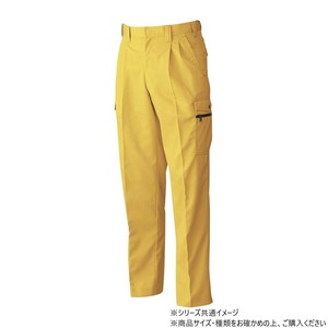 桑和 6118 ツータックカーゴパンツ 88サイズ マスタード(92)