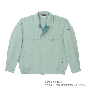 桑和 7113 長袖ブルゾン Mサイズ モスグリーン(107)