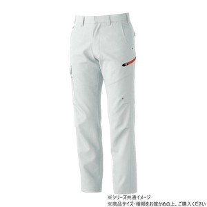桑和 7448 カーゴパンツ 79サイズ シルバーグレー(22)