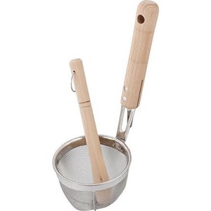 和平フレイズ 味道 木柄みそこし 棒付 キッチン用品 調理器具 厨房 こし網 こしアミ こしき 柄付