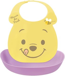 錦化成 くまのプーさん はじめてのエプロン ベビー用品 お食事エプロン ディズニー キャラクター