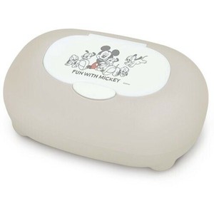 錦化成 ミッキーマウス おしりふきケース ベージュ ベビー用品 おしりふき ディズニー ミッキー