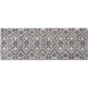 オカトーミューカキッチンマット 45×120cm GRY myuka ジオメトリ キッチン マット