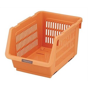 イノマタ化学 じゃが玉ストッカー オレンジ キッチン用品 収納用品 野菜入れ 積み重ね可能