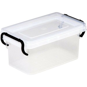 和泉化成 セーフティーBOX1型 クリア 収納用品 収納ケース 収納ボックス 小物収納 整理整頓