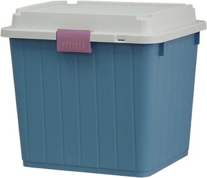 平和工業 ベラコンハーフ BL コンテナ ブルー 収納ボックス コンテナボックス 屋外収納 75L