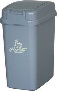 平和工業 プッシュペール 12L CGY クールグレー ゴミ箱 ふた付き ワンプッシュ リビング