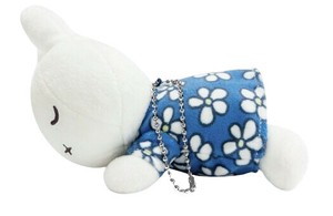 【先行受注】すやすやフレンド　ブルードレス　ぬいぐるみマスコットキーホルダー　ミッフィー/MIFFY