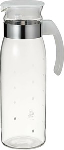 HARIO ハリオ 冷蔵庫 ポット スリムB 冷水筒 ピッチャー 耐熱ガラス 日本製 1400ml
