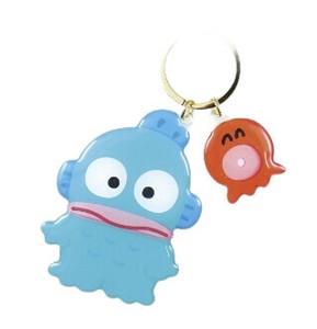 8月入荷予定　サンリオキャラクターズ　ダイカットツインキーホルダー　ハンギョドン