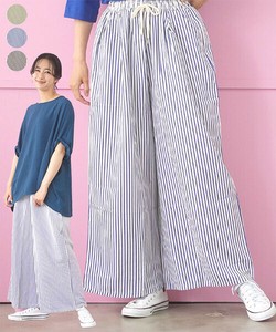 Full-Length Pant Waist Stripe Wide Pants [2025 NEW]