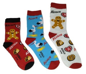 ALSACE　クルーソックス