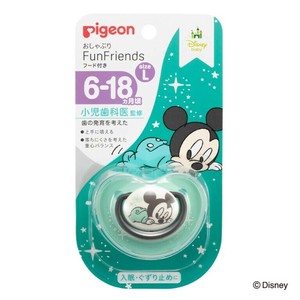 ピジョン　おしゃぶり　FunFriends（ファンフレンズ）　6〜18ヵ月/L ミッキー柄