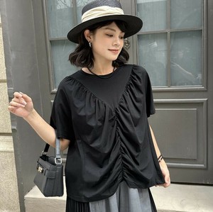 u27910トップス レディース シャツ  Tシャツ カジュアル 4色 短袖 日系 2025春夏新作