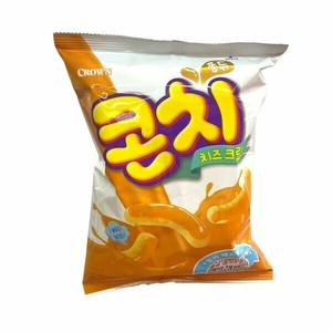 クラウン コーンチ チーズクリーム 66g 韓国お菓子 韓国チーズ味スナック