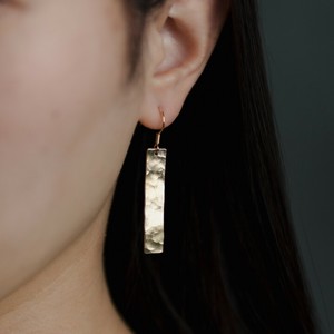 Pierced Earringss Square Made in Japan