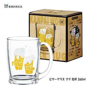 啤酒杯 玻璃杯 马克杯 360ml