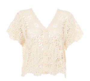 Cardigan Short-Sleeved Cardigan Crochet Pattern [2025 NEW]