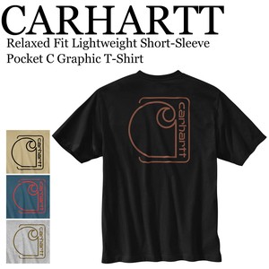 《即納》CARHARTT■メンズ　Tシャツ■Relaxed Fit Lightweight Short-Sleeve Pocket C Graphic T-Shirt