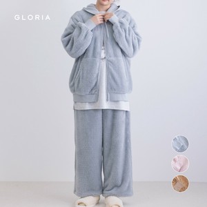 【10月入荷予定】【予約販売】【2025冬物新作】ファーフリースジップアップパーカー