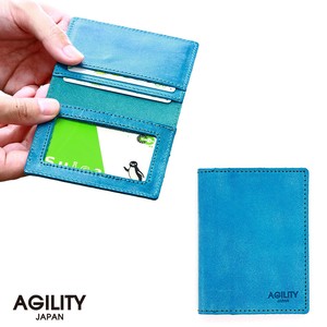 Pass Holder Genuine leather Made in Japan