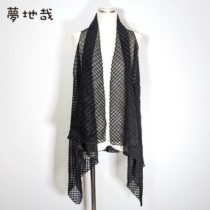 背心外套/马甲 百褶/褶裥
