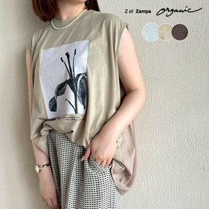 【2025SS新作】ノースリーブモノクロフォトTシャツ