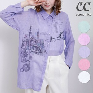 2025SS　街アート ブラウス　2025新作　Economico
