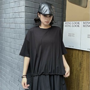 u27931トップス レディース シャツ  Tシャツ プルオーバー 日系 カジュアル 2色 2025夏新作