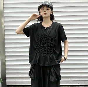 u27941トップス レディース シャツ  Tシャツ 短袖 INS 3色 カジュアル 2025夏新作