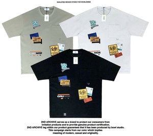 【2025春夏新作】カラフルパッチTシャツ