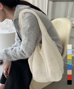 国内即納 ニットバッグ トートバッグ レディース