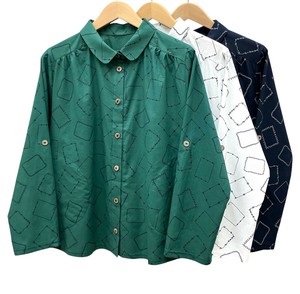 衬衫 Design 裤腿翻边 棉 衬衫