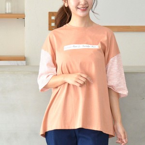 T-shirt Cut-and-sew 5/10 length