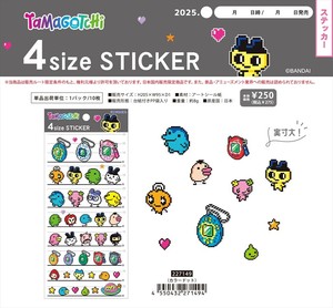 【予約品】たまごっち 4SIZE STICKER《 6/8(日) 予約〆切り》